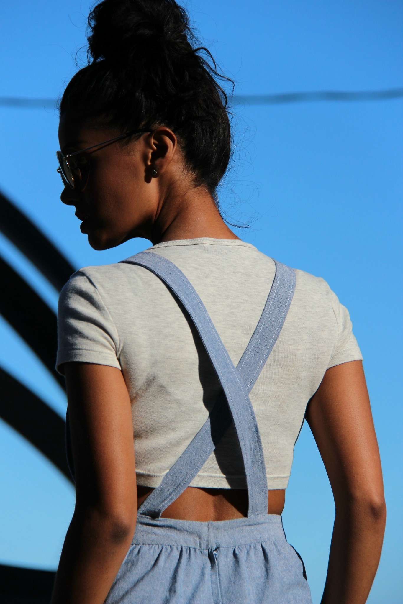 DIY Chambray Slouchy LooseFitting Overalls Kwik Sew K4138