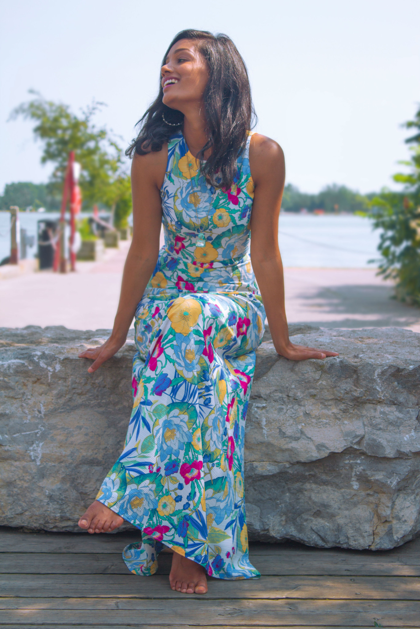The Ultimate DIY Summer Maxi Dress - Sweet Shard